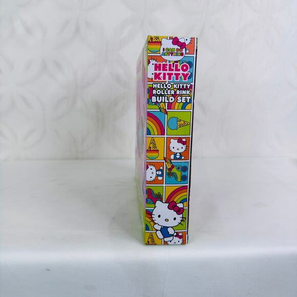 5 for $25| Sanrio Hello Kitty Roller Rink Kid's Building Block Toy, 111 Piece - Picture 6 of 7